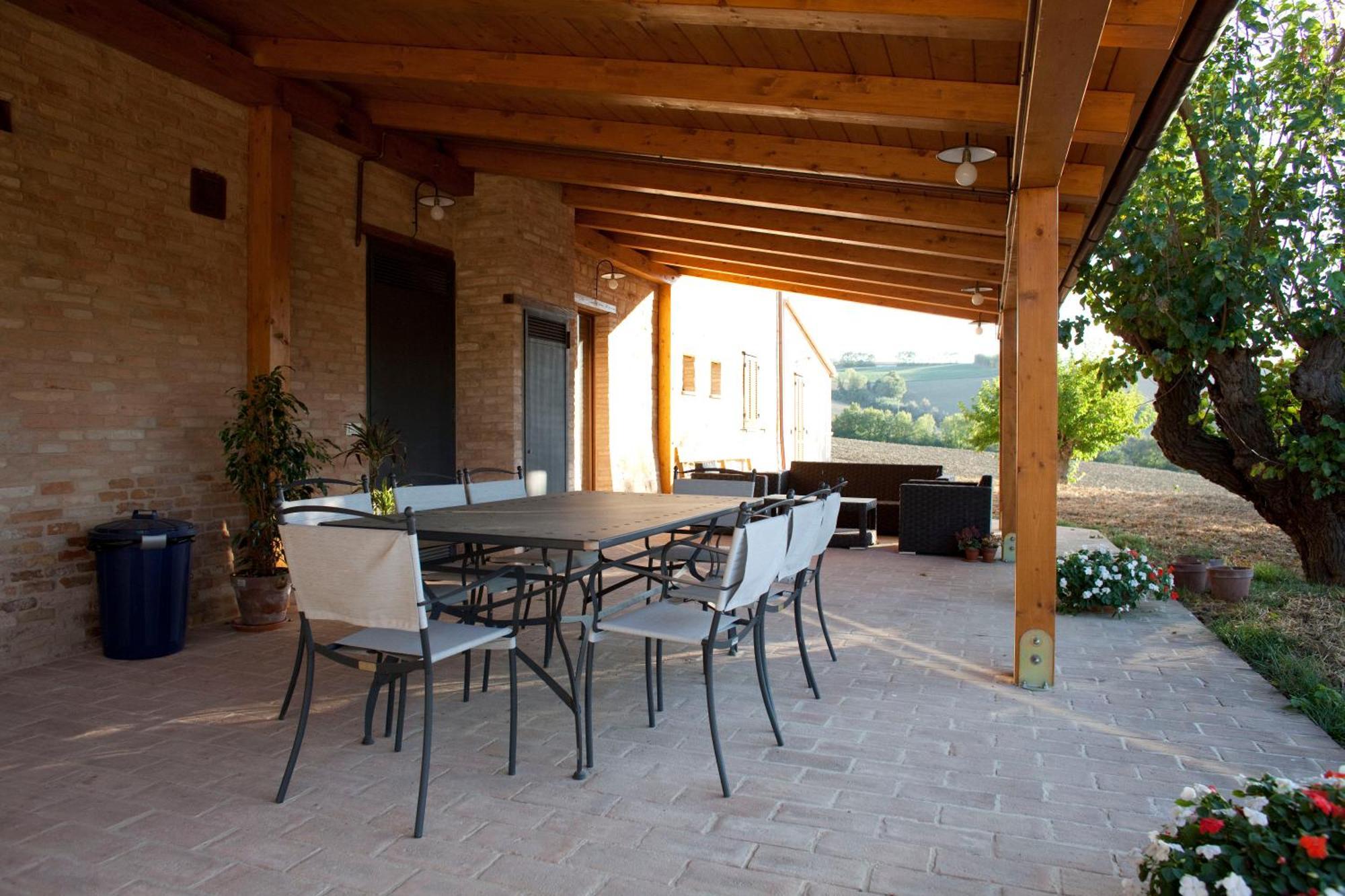 Villa Casale Talevi Cartoceto Esterno foto